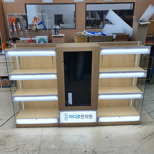 DS-123 병원 진열대 유리 진열대 디스플레이용 주문 제작